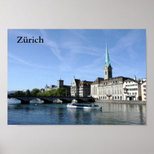 Pôster Rio de Limmat em Zürich
