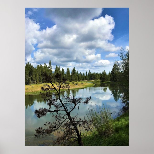 Poster Rio Deschutes, OR (Frente)