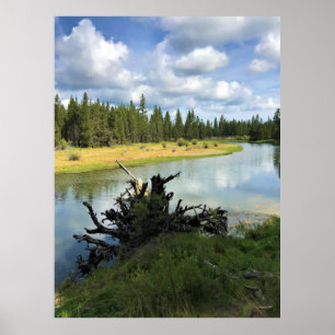 Poster Rio Deschutes, OR