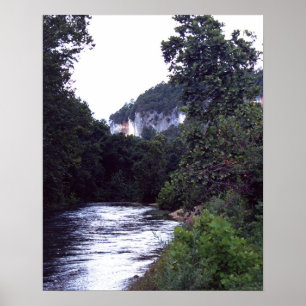 Pôster Rio do nacional do búfalo