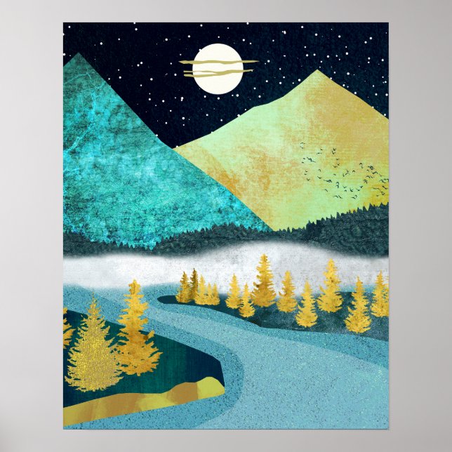 Poster Rio Dourado (Frente)