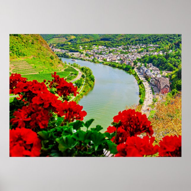 Poster Rio em Cochem, Alemanha, (Frente)