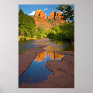 Poster Rio em Red Rock Crossing, Arizona