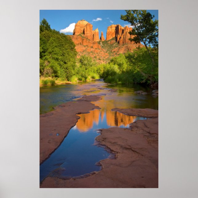 Poster Rio em Red Rock Crossing, Arizona (Frente)