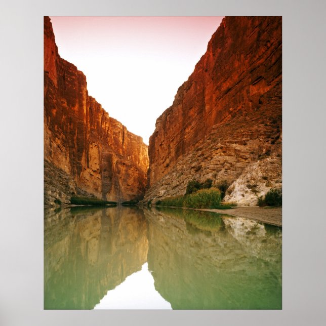 Poster Rio Grande, Big Bend NP, Texas (Frente)