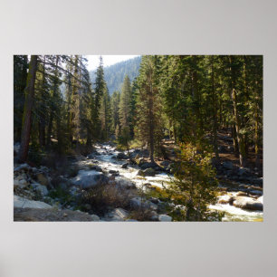Poster Rio Kaweah no Parque Nacional de Sequoia
