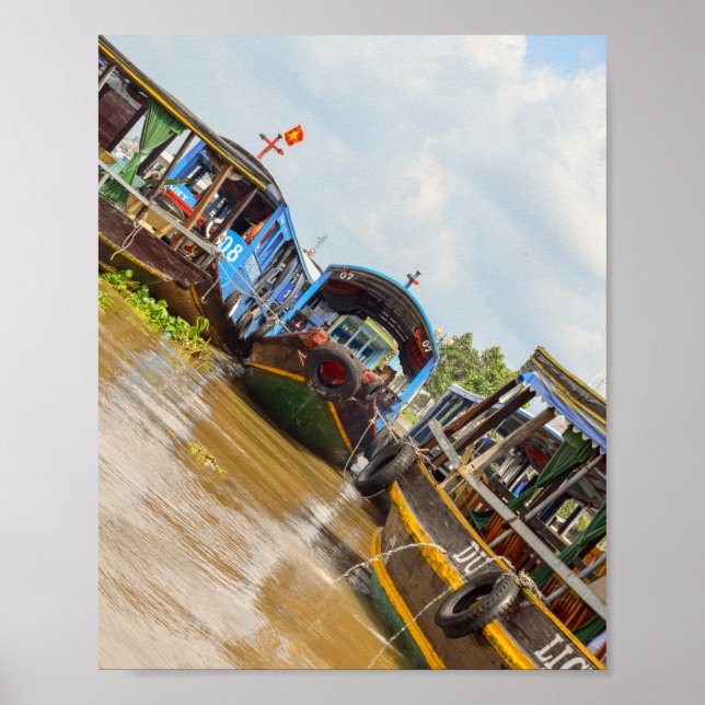 Poster Rio Mekong no Vietnã (Frente)