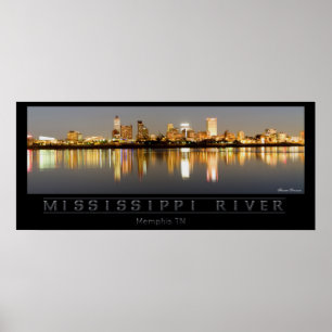 Poster Rio Mississípi - Memphis TN