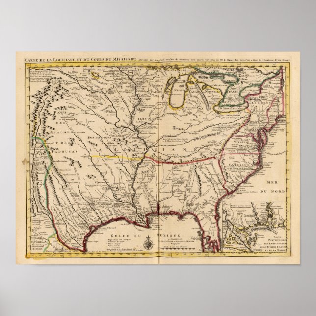 Pôster Rio Mississippi (Frente)