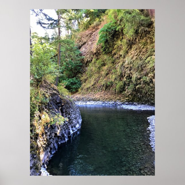 Poster Rio Molalla, OR (Frente)