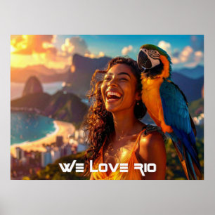 POSTER RIO - NÓS AMAMOS O RIO -