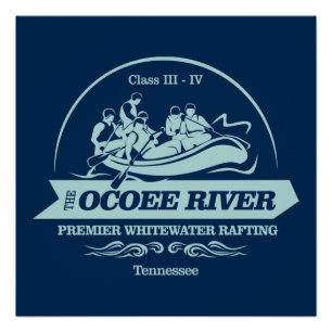 Pôster Rio Ocoee (rafting2)