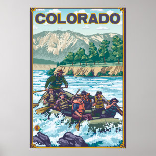 Pôster Rio RaftingColorado