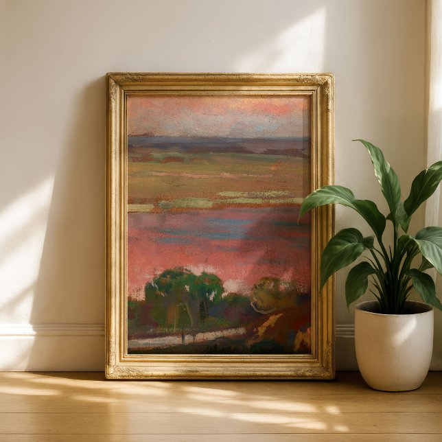 Poster Rio Rosa | Jan Stanisławski (Criador carregado)