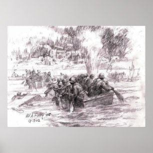 Poster Rio Saar sob fogo