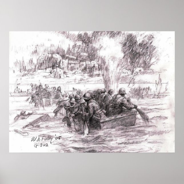 Poster Rio Saar sob fogo (Frente)