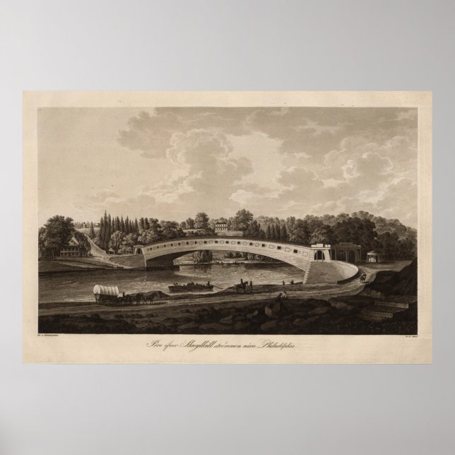 Poster Rio Schuylkill (Frente)