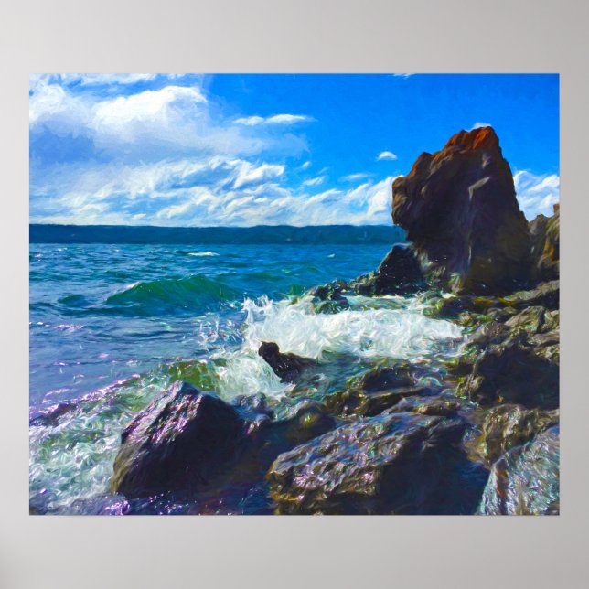 Pôster Rio Yellowstone (Frente)