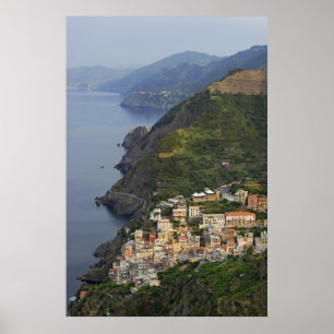 Pôster Riomaggiore e Cinque Terre, Itália