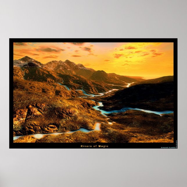 Pôster Rios de Mágica (Frente)