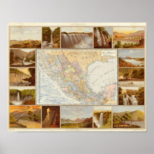 Pôster Rios em México