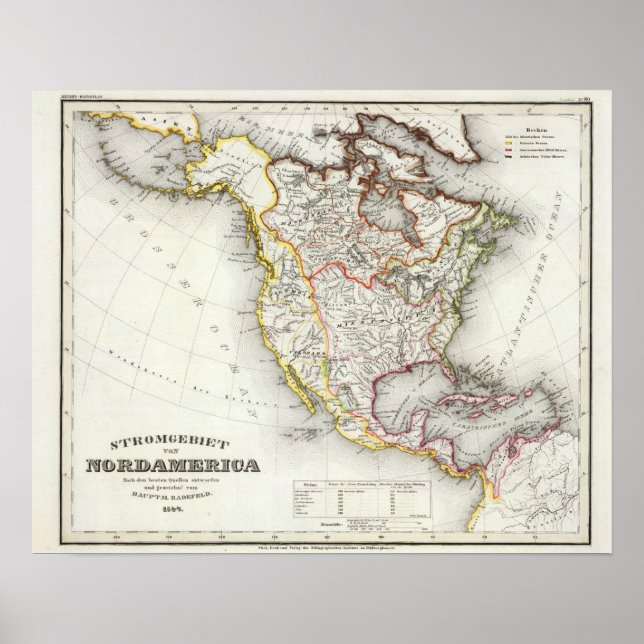 Pôster Rios norte-americanos (Frente)