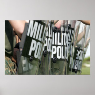 Pôster Riot control formation