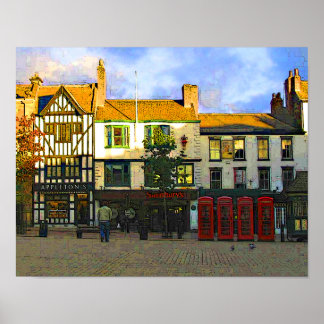 Poster Ripon Market Square