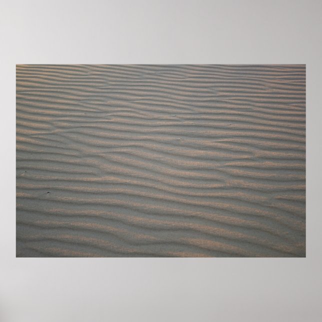 Poster Ripples no Silver Lake Dunes, Michigan (Frente)