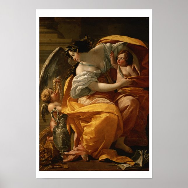 Pôster Riqueza (petróleo na canvas) (Frente)