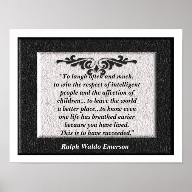 Pôster "Rir de vez em quando" (Frente)