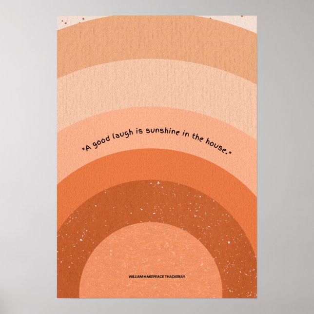 Poster Risos Radiantes: Trazendo o Sol para Casa (Frente)