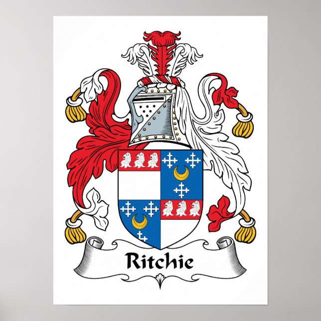 Poster Ritchie Family Crest (Frente)