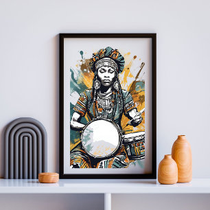 Poster Ritmo de Sua Alma - Rainha Tribal do Tambor V