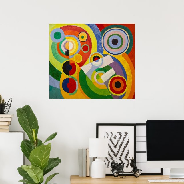 Poster Ritmo, Joy da Vida | Robert Delaunay | (Escritório em casa)
