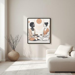 Poster Ritmo Natural – Composição Tom Terra V