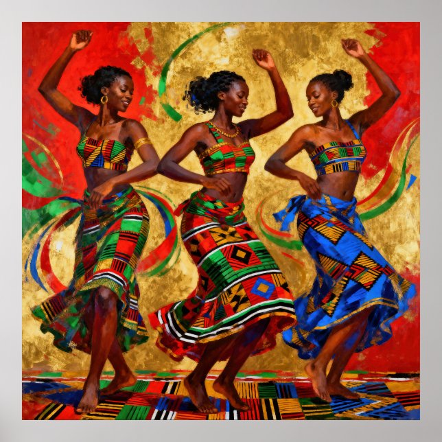 Poster Ritmos em Cor – Celebração da História Negra (Frente)