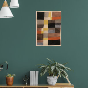 Poster Ritmos Verticais-Horizontais Sophie Taeuber-Arp