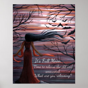 Poster Ritual da Lua Cheia