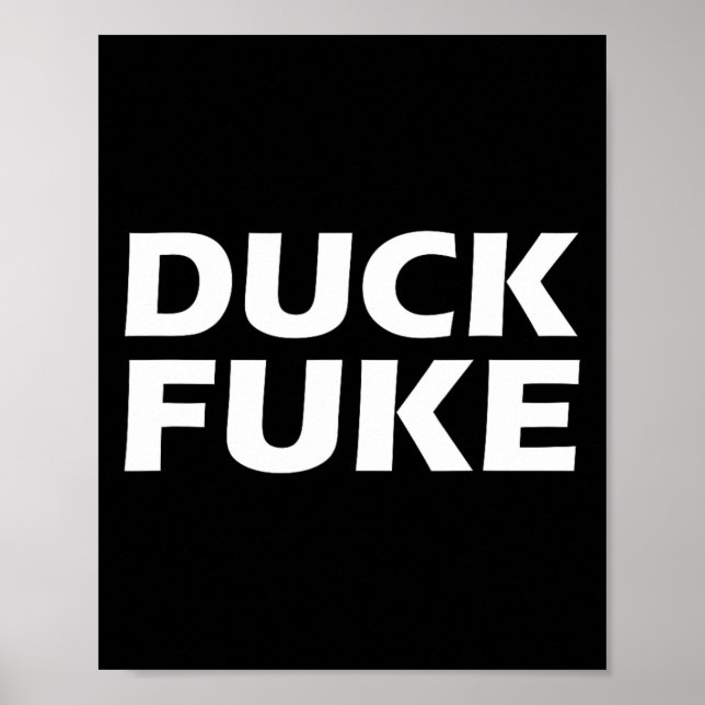 Poster Rivalidade do Pato E Funny Sketll (Frente)