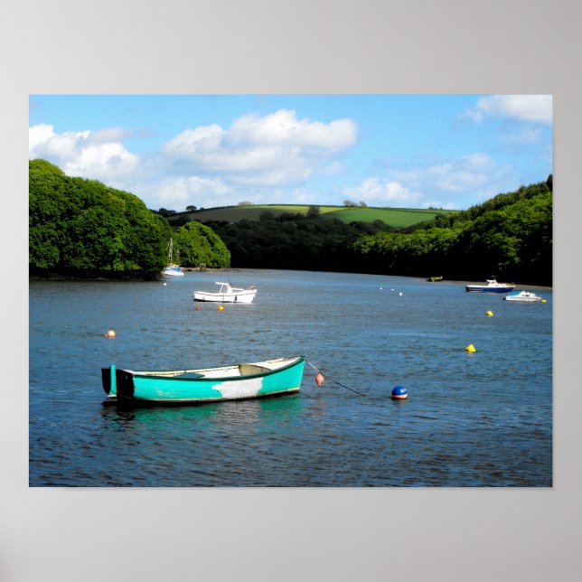 Pôster River Fowey in Cornwall (Frente)