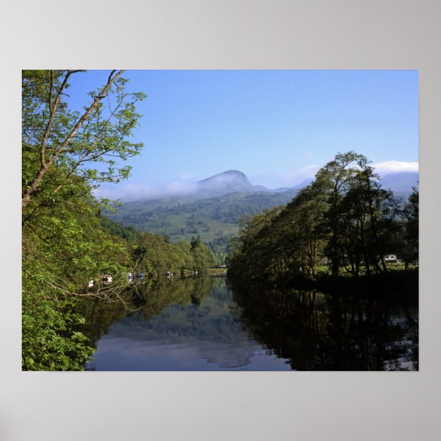 Poster River Lochay Killin Scotland (Frente)