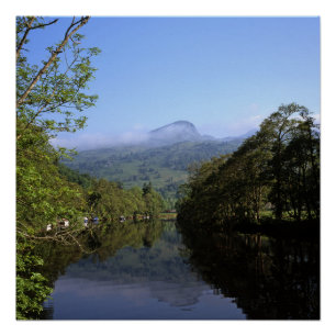 Pôster River Lochay Killin Scotland