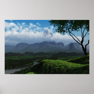 Pôster River Valley (sem fronteira)
