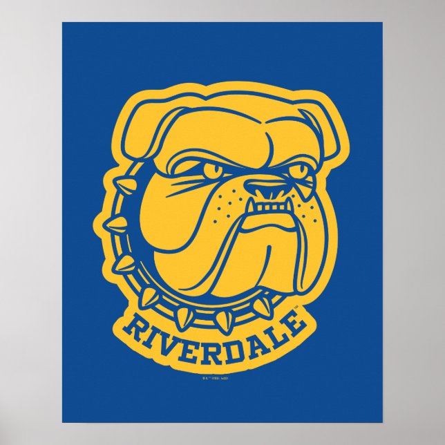 Poster Riverdale Bulldog Head (Frente)