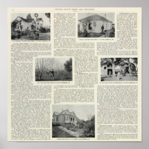 Poster Riverdale Prune Orchard, Califórnia