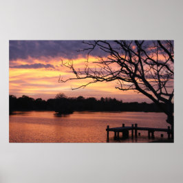 Pôster Riverhills Sunset