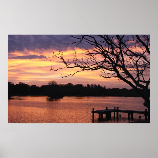 Pôster Riverhills Sunset (Frente)