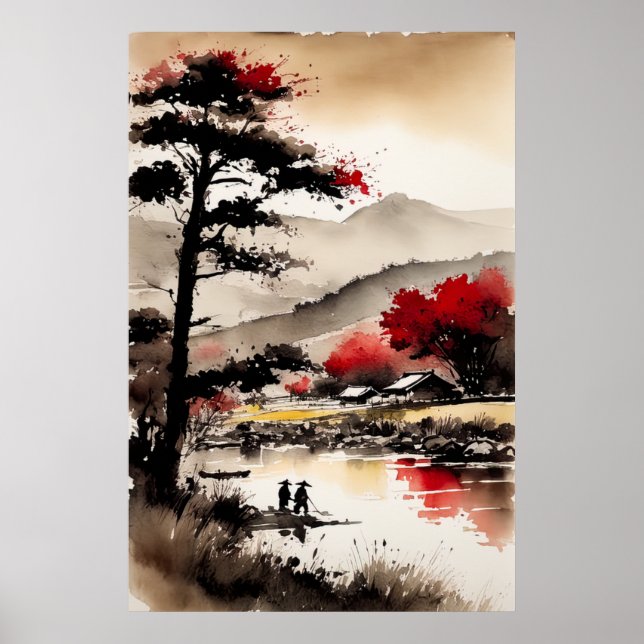 Poster Riverside Harvest Melody (Frente)