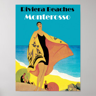 Pôster Riviera encalha o ~ Monterosso